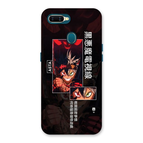 Asta Black Clover Back Case for Oppo A12s