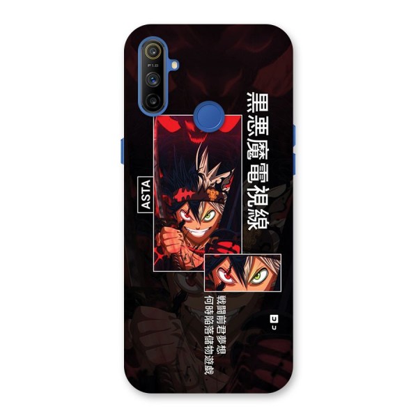 Asta Black Clover Back Case for Realme Narzo 10A
