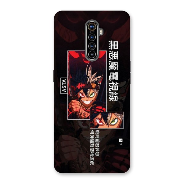 Asta Black Clover Back Case for Realme X2 Pro