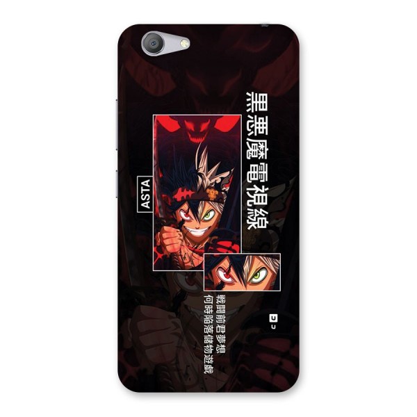 Asta Black Clover Back Case for Vivo Y53