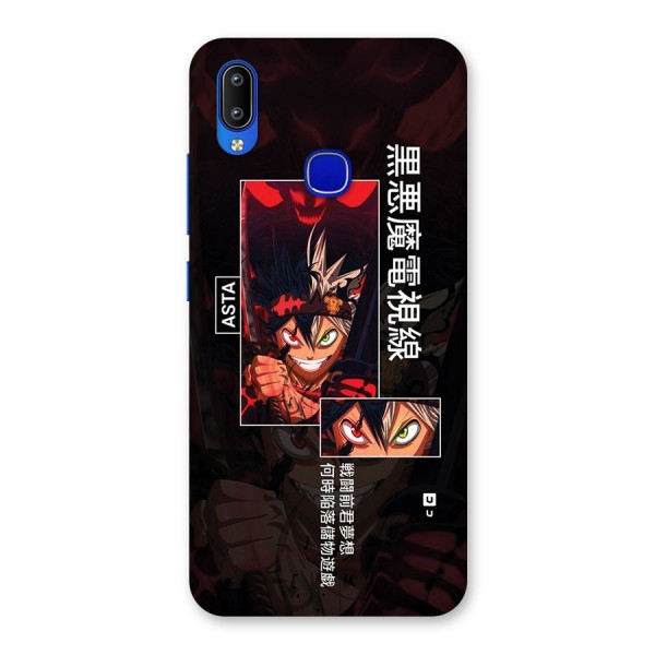 Asta Black Clover Back Case for Vivo Y91