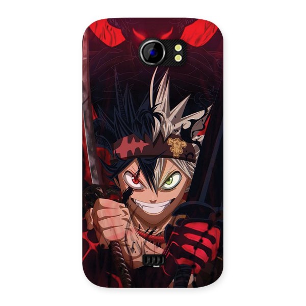 Asta Ready For Battle Back Case for Canvas 2 A110