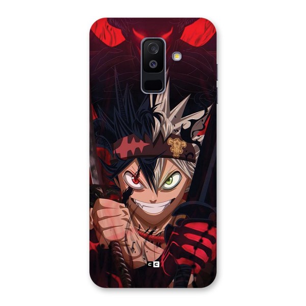 Asta Ready For Battle Back Case for Galaxy A6 Plus