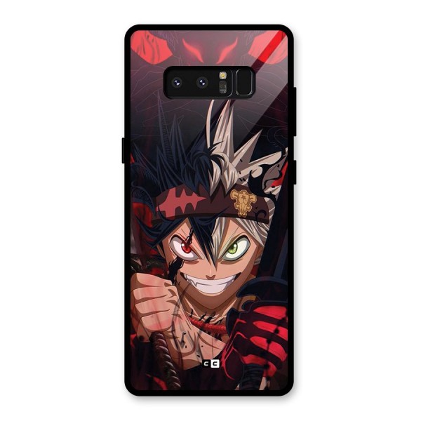 Asta Ready For Battle Glass Back Case for Galaxy Note 8