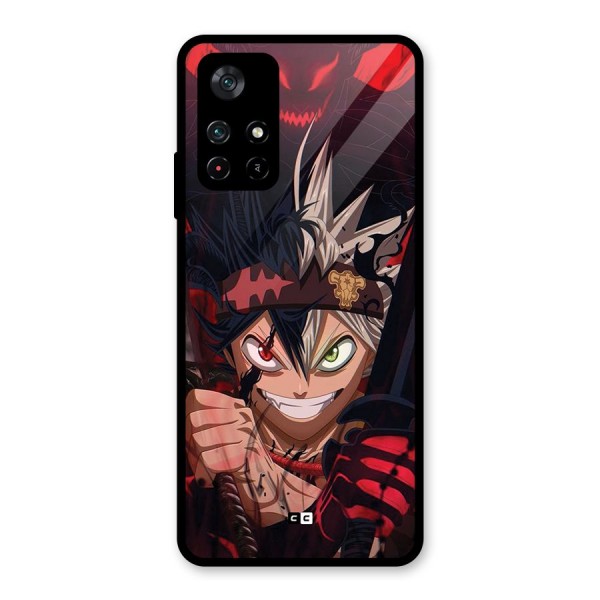 Asta Ready For Battle Glass Back Case for Poco M4 Pro 5G