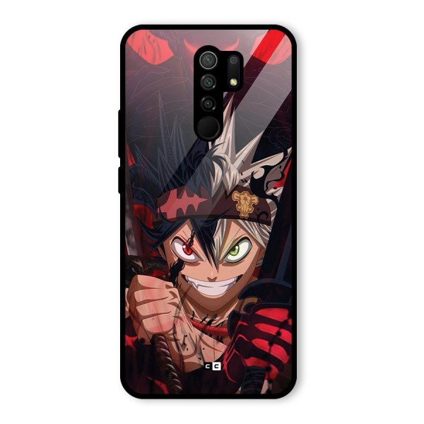 Asta Ready For Battle Glass Back Case for Redmi 9 Prime
