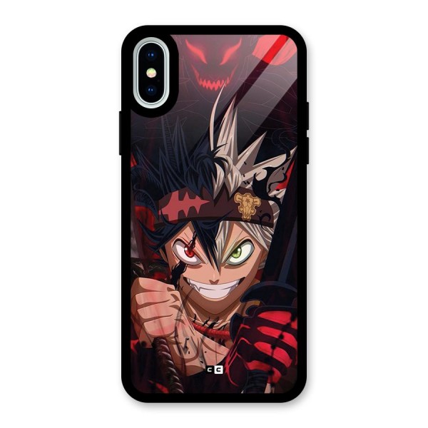 Asta Ready For Battle Glass Back Case for iPhone X