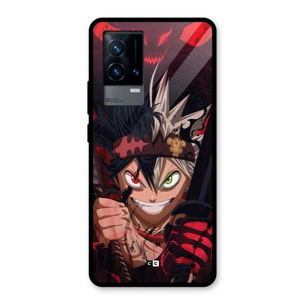 Asta Ready For Battle Glass Back Case for iQOO 9 5G