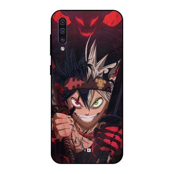 Asta Ready For Battle Metal Back Case for Galaxy A30s