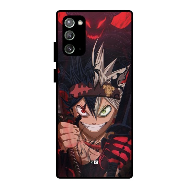 Asta Ready For Battle Metal Back Case for Galaxy Note 20