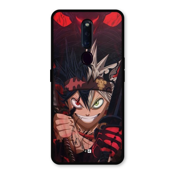 Asta Ready For Battle Metal Back Case for Oppo F11 Pro