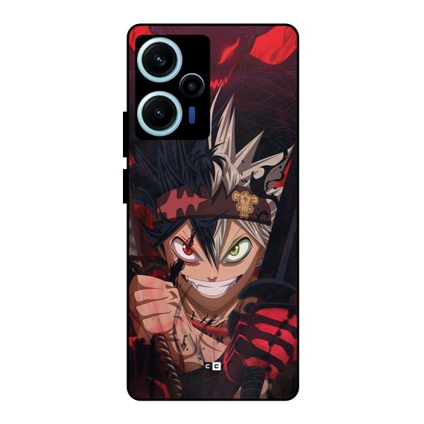 Asta Ready For Battle Metal Back Case for Poco F5