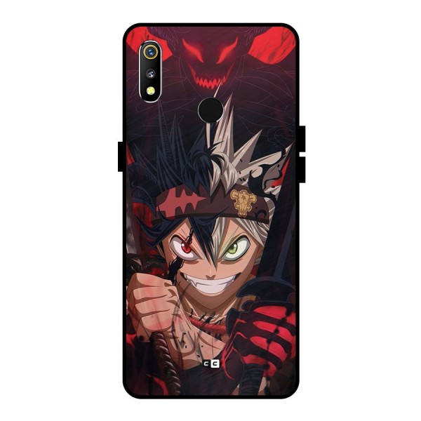 Asta Ready For Battle Metal Back Case for Realme 3