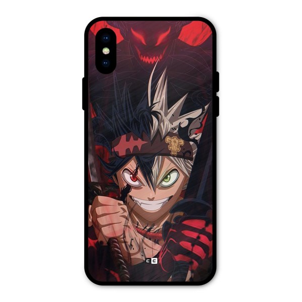 Asta Ready For Battle Metal Back Case for iPhone X