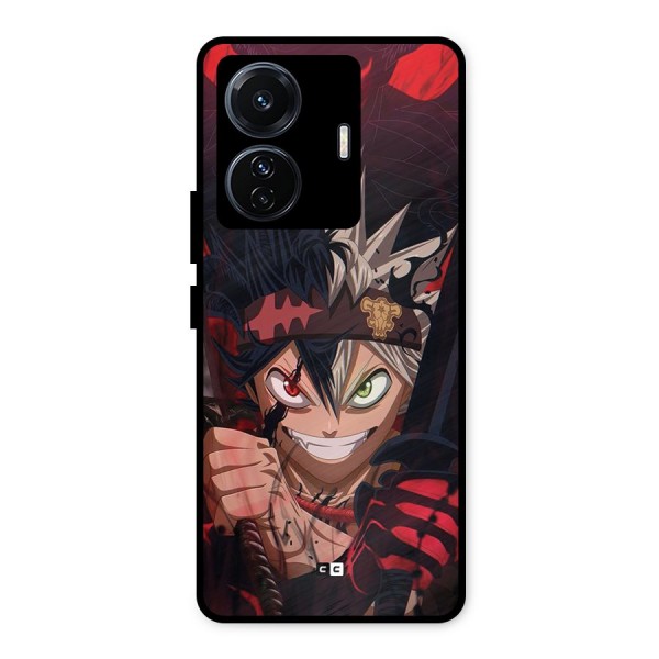 Asta Ready For Battle Metal Back Case for iQOO Z6