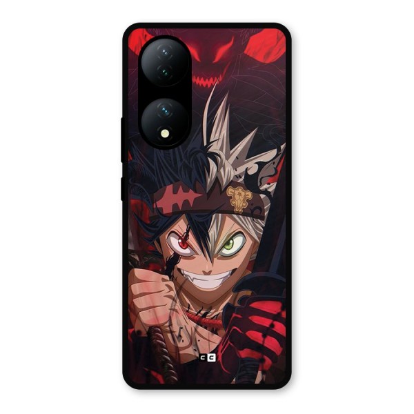 Asta Ready For Battle Metal Back Case for iQOO Z7s