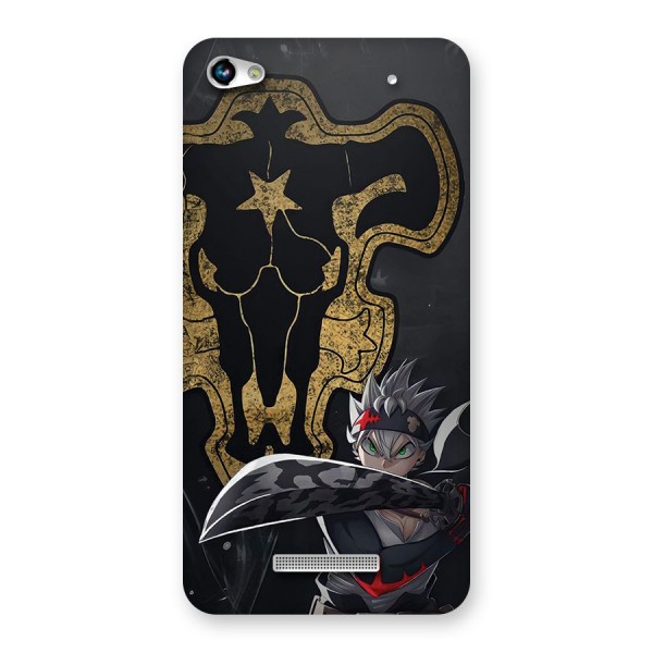 Asta With Black Bulls Back Case for Canvas Hue 2 A316