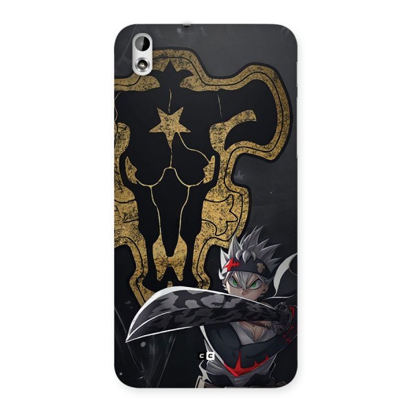 Asta With Black Bulls Back Case for Desire 816