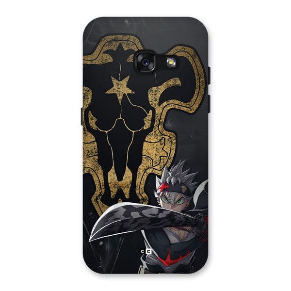 Asta With Black Bulls Back Case for Galaxy A3 (2017)