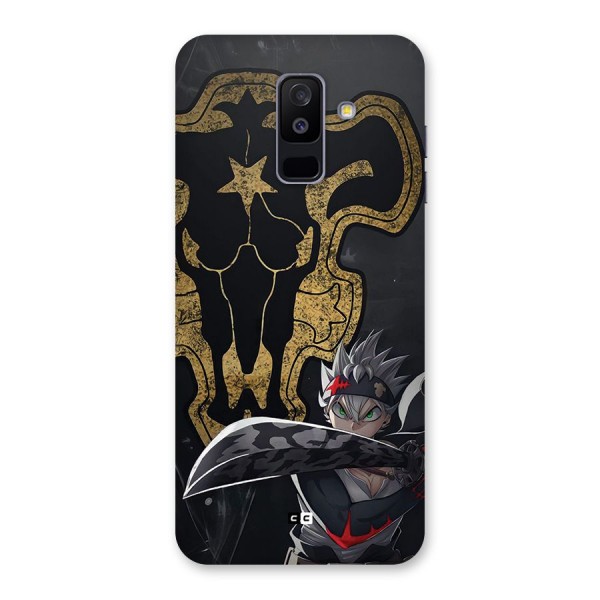 Asta With Black Bulls Back Case for Galaxy A6 Plus