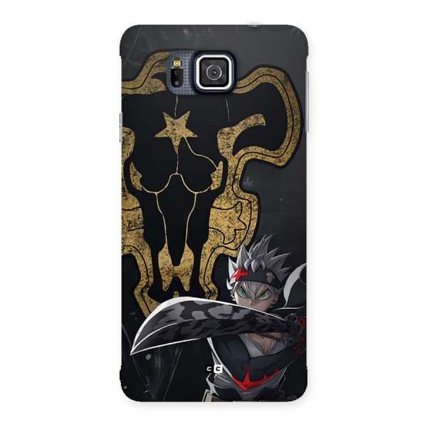 Asta With Black Bulls Back Case for Galaxy Alpha