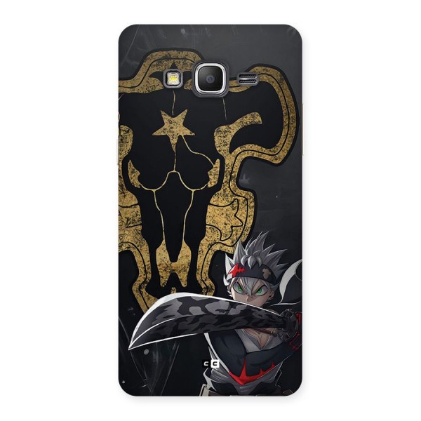 Asta With Black Bulls Back Case for Galaxy Grand Prime