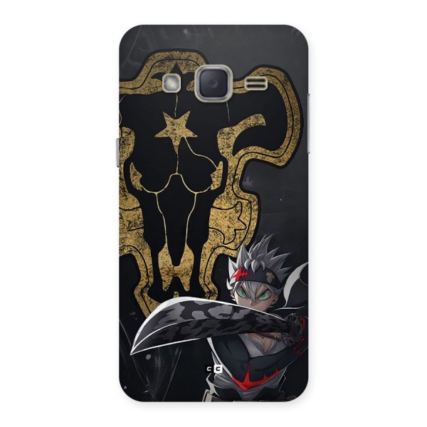 Asta With Black Bulls Back Case for Galaxy J2