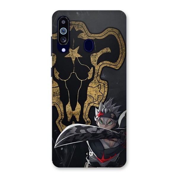 Asta With Black Bulls Back Case for Galaxy M40