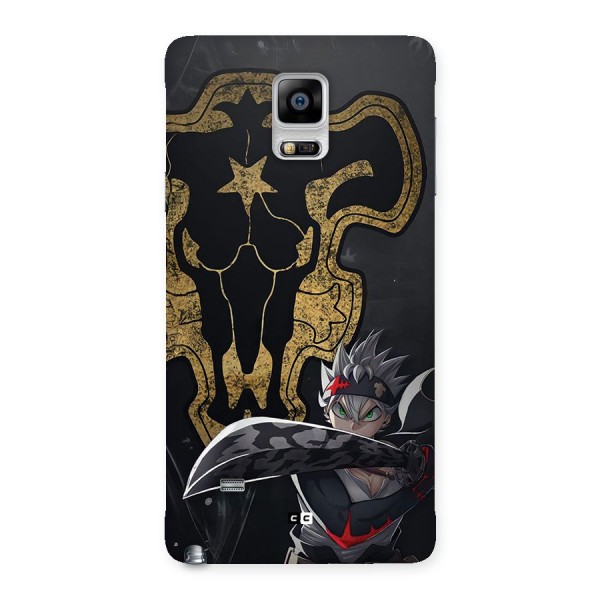 Asta With Black Bulls Back Case for Galaxy Note 4