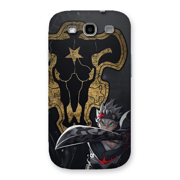 Asta With Black Bulls Back Case for Galaxy S3
