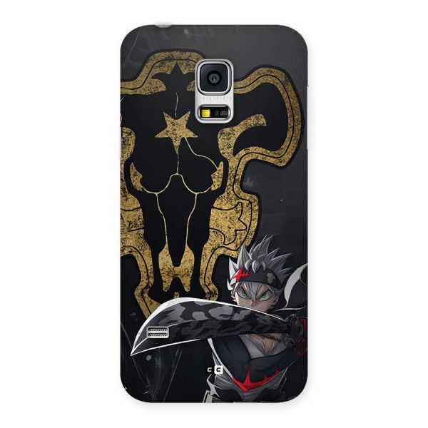 Asta With Black Bulls Back Case for Galaxy S5 Mini