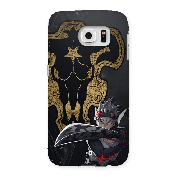 Asta With Black Bulls Back Case for Galaxy S6