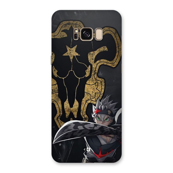 Asta With Black Bulls Back Case for Galaxy S8 Plus