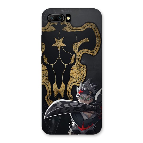 Asta With Black Bulls Back Case for Honor 10