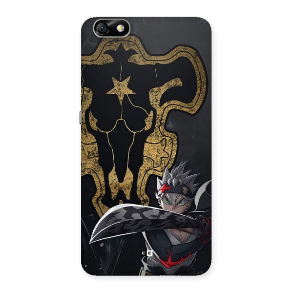 Asta With Black Bulls Back Case for Honor 4X