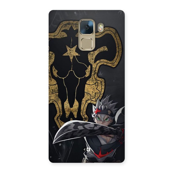 Asta With Black Bulls Back Case for Honor 7