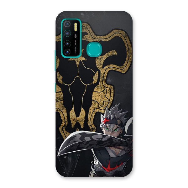 Asta With Black Bulls Back Case for Infinix Hot 9 Pro