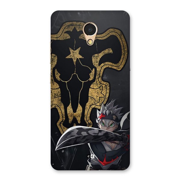 Asta With Black Bulls Back Case for Lenovo P2