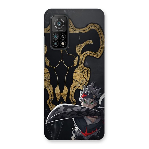 Asta With Black Bulls Back Case for Mi 10T 5G