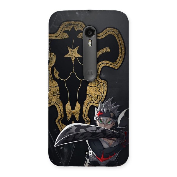 Asta With Black Bulls Back Case for Moto G3