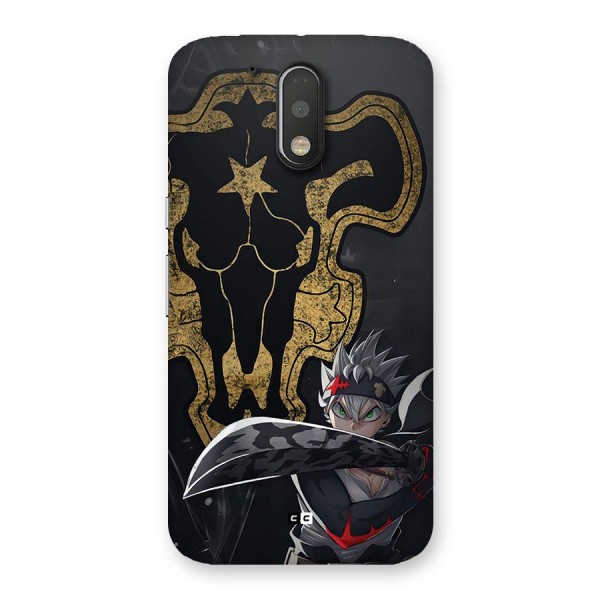 Asta With Black Bulls Back Case for Moto G4 Plus