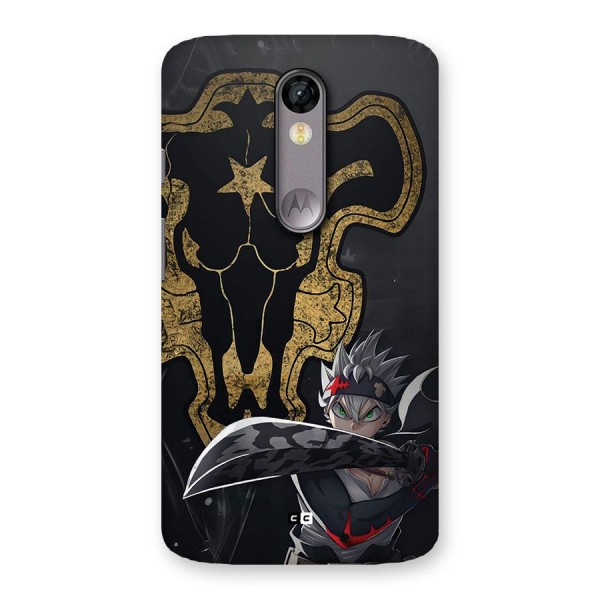 Asta With Black Bulls Back Case for Moto X Force