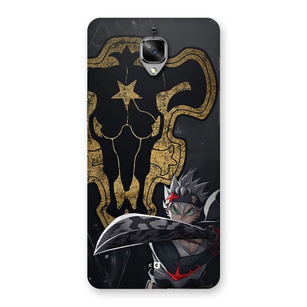 Asta With Black Bulls Back Case for OnePlus 3