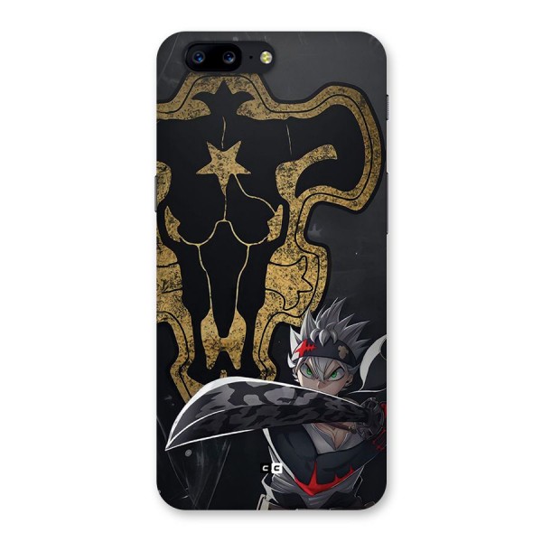 Asta With Black Bulls Back Case for OnePlus 5