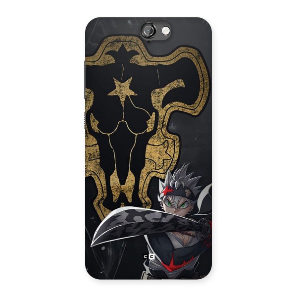 Asta With Black Bulls Back Case for One A9