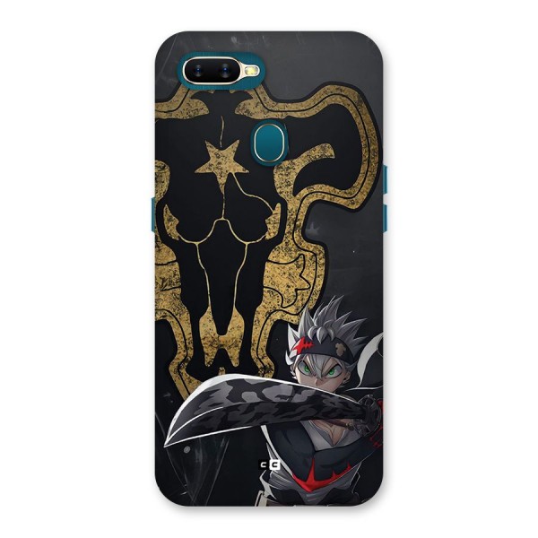 Asta With Black Bulls Back Case for Oppo A12s