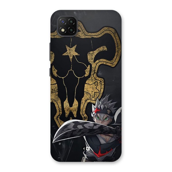 Asta With Black Bulls Back Case for Poco C3