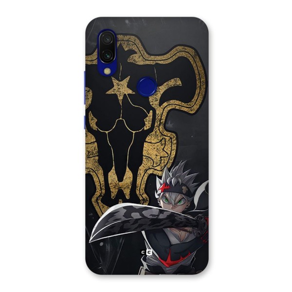 Asta With Black Bulls Back Case for Redmi 7