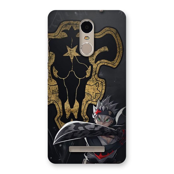 Asta With Black Bulls Back Case for Redmi Note 3