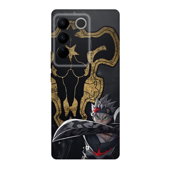 Asta With Black Bulls Back Case for Vivo V27